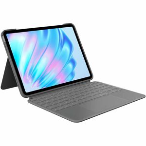 Logitech Combo Touch Keyboard/Cover Case/Folio - iPad Air M2 - 11-inch - Oxford Gray