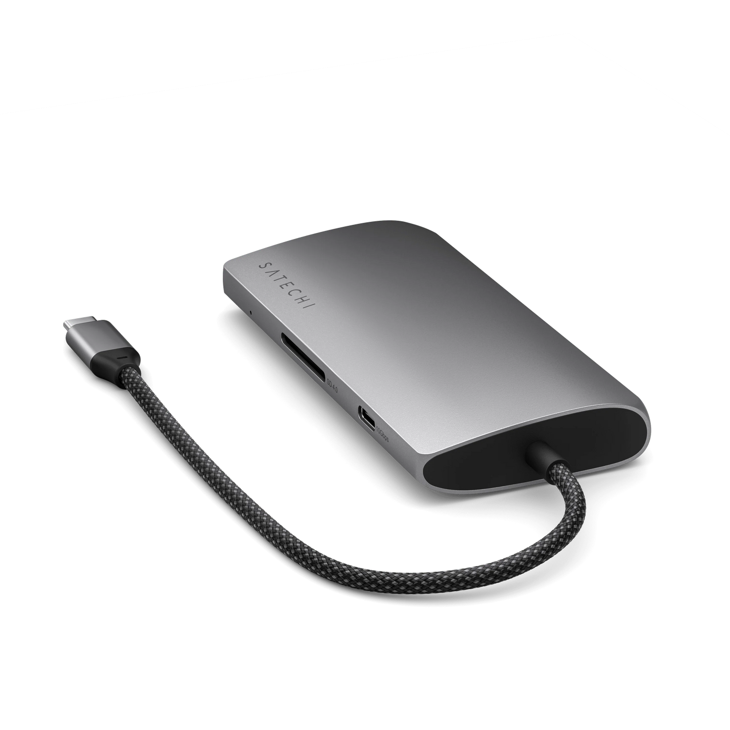 Satechi USB-C MultiPort Adapter 8K with Ethernet V3 - Space Gray